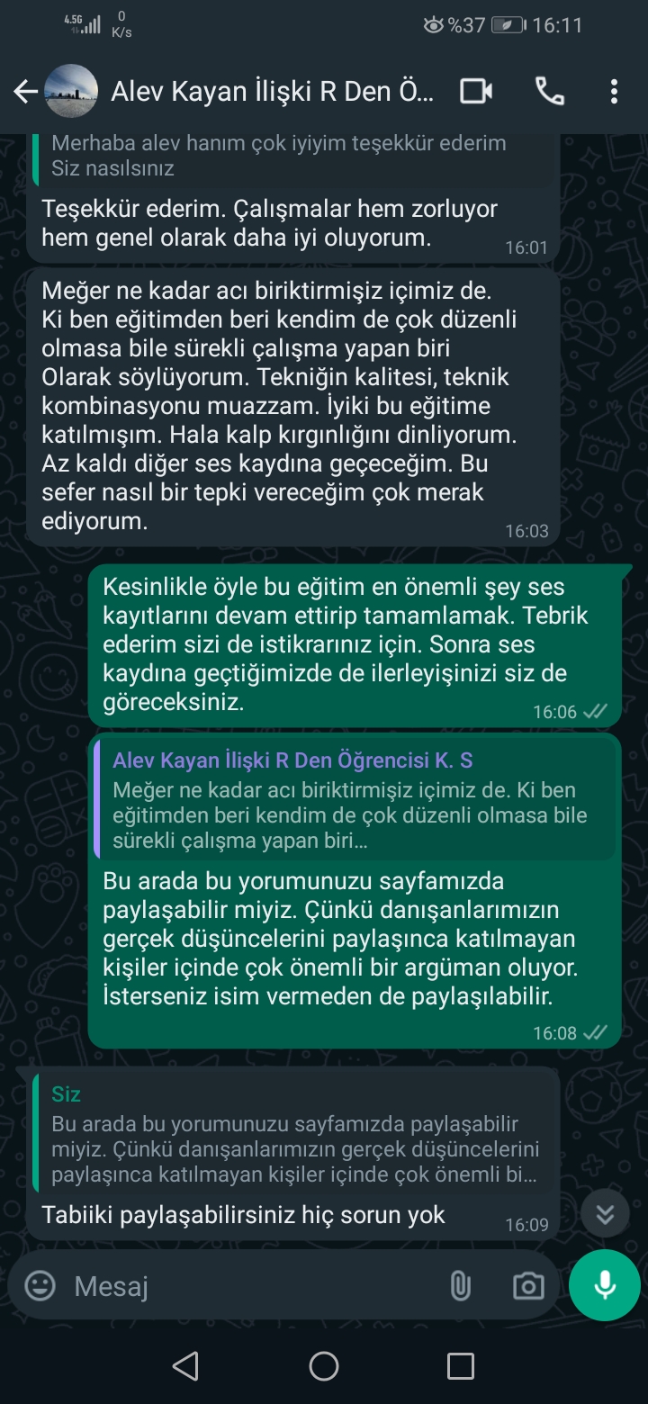 WhatsApp Görüşmesi 7