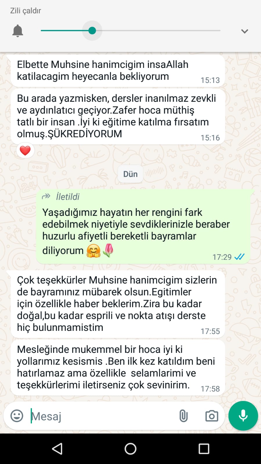 WhatsApp Görüşmesi 3